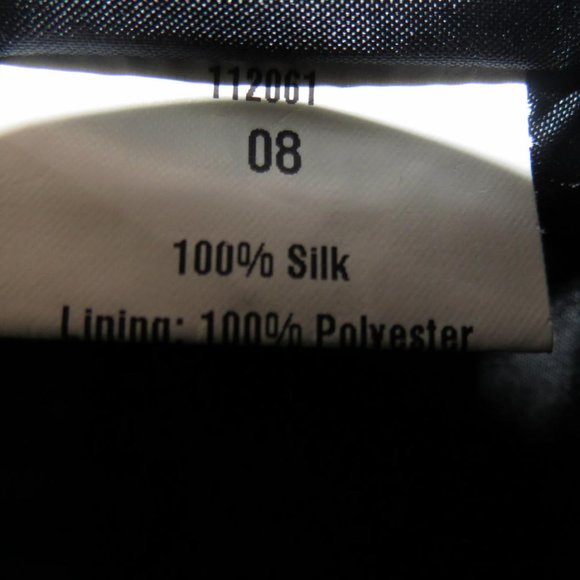 **Sold** VINTAGE CARLA ZAMPATTI - silk - two-piece outfit - size 8 - Picture 7 of 8